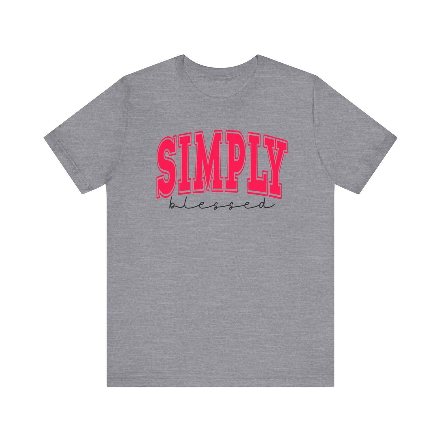 Unisex Jersey Short Sleeve Tee