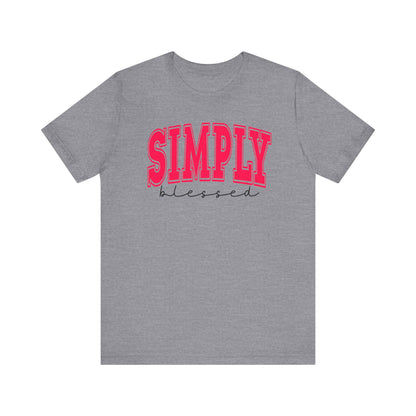 Unisex Jersey Short Sleeve Tee